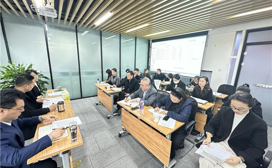 UG环球官网城乡建设公司召开开年收心会